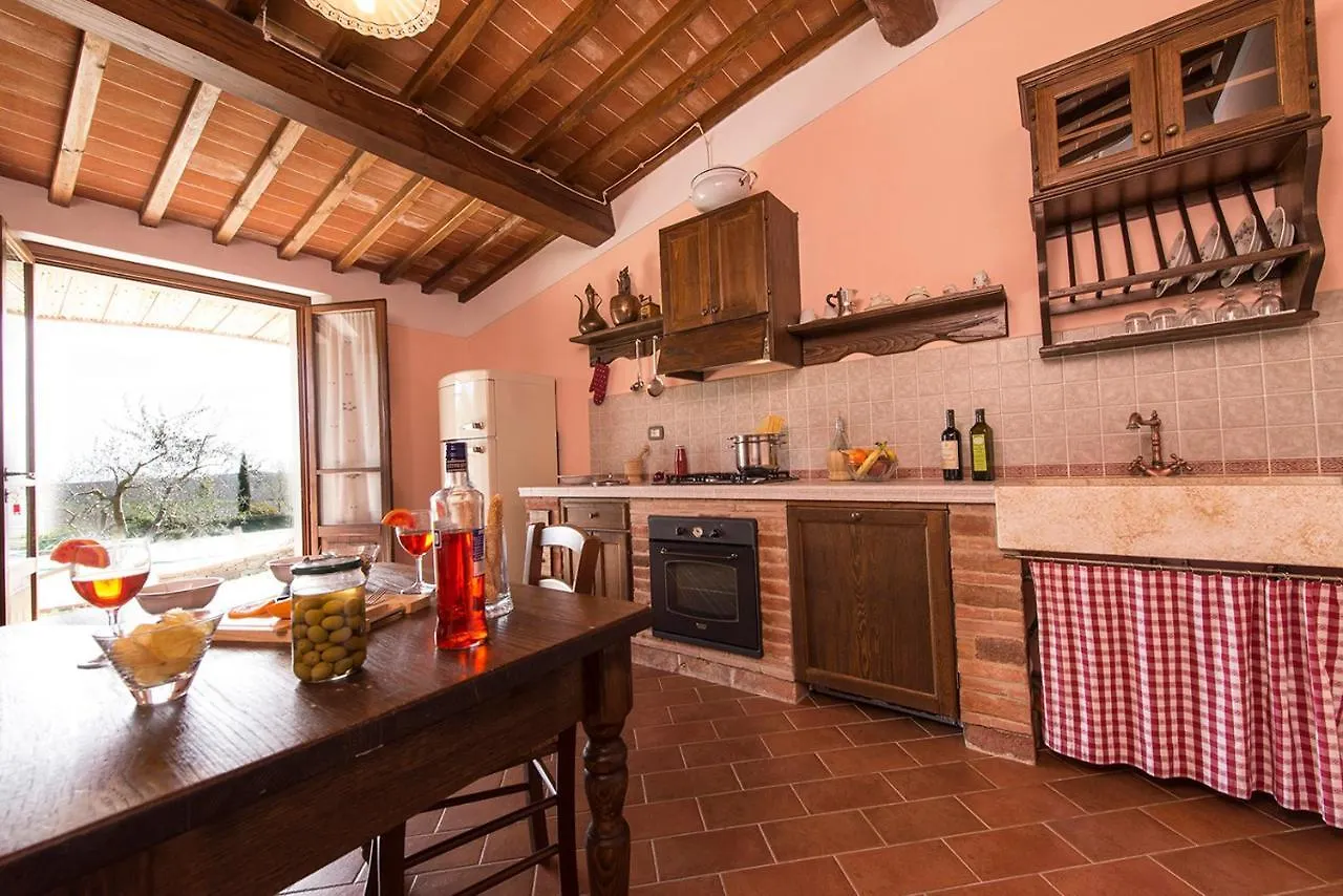 Agriturismo Pratovalle Villa Cortona Çiftlik konaklama